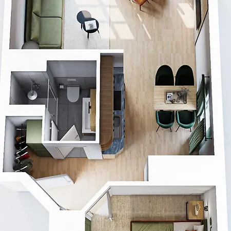 Uplandparcs W3 Apartment Winterberg