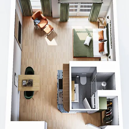 Apartman Uplandparcs Bergresidence Superior Winterberg